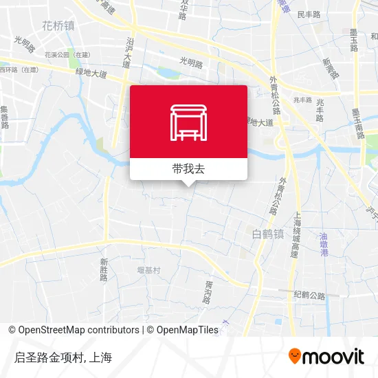 启圣路金项村地图