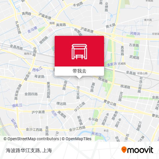 海波路华江支路地图