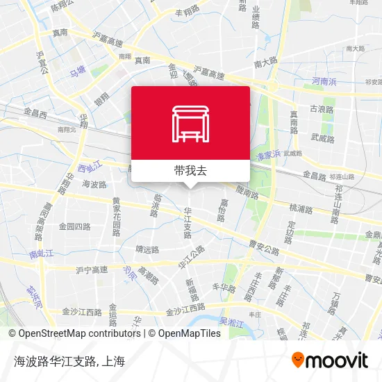 海波路华江支路地图