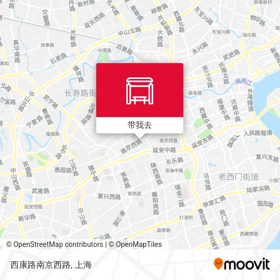 西康路南京西路地图