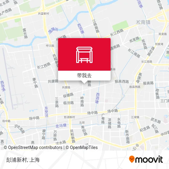 彭浦新村地图