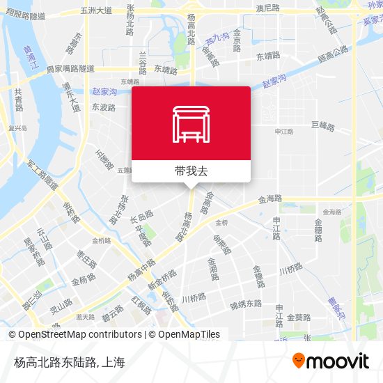 杨高北路东陆路地图