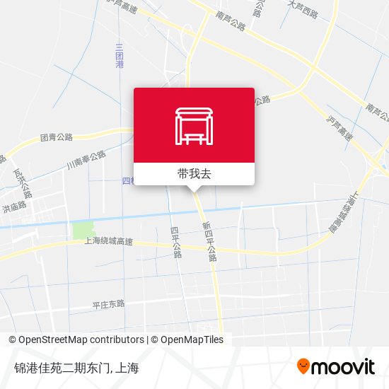 锦港佳苑二期东门地图