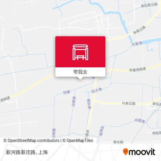 新河路新庄路地图