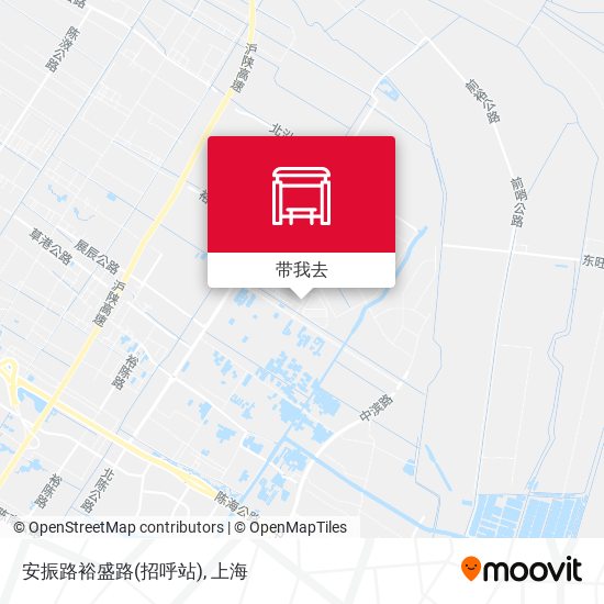 安振路裕盛路(招呼站)地图