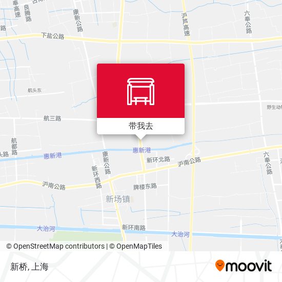 新桥地图