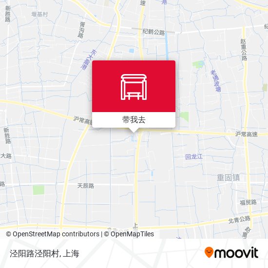 泾阳路泾阳村地图