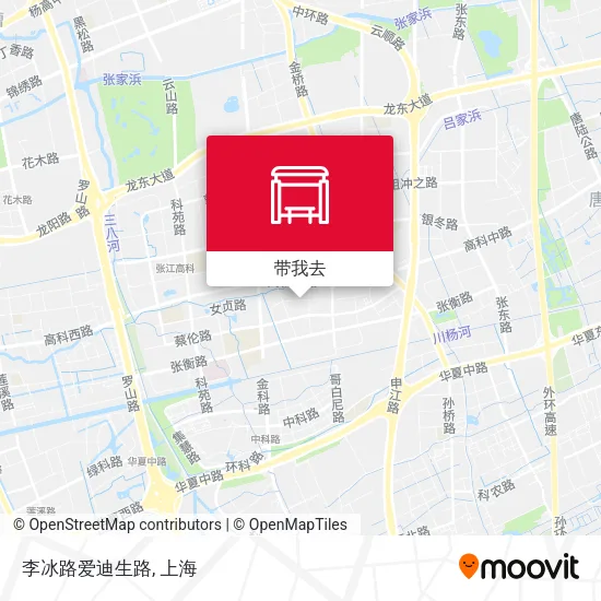 李冰路爱迪生路地图