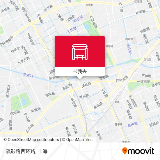 疏影路西环路地图