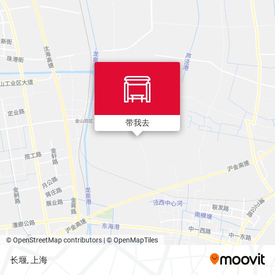 长堰地图