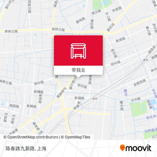 陈春路九新路地图
