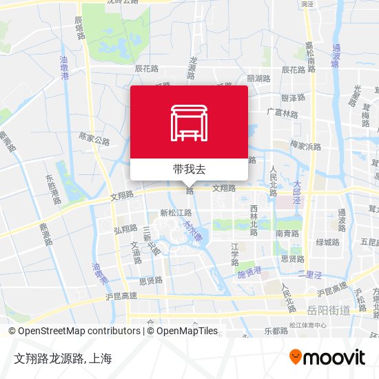 文翔路龙源路地图