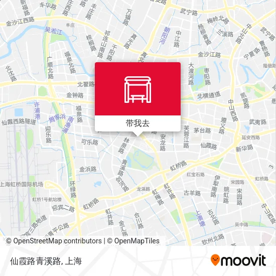 仙霞路青溪路地图