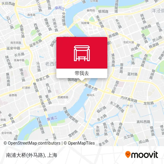 南浦大桥(外马路)地图