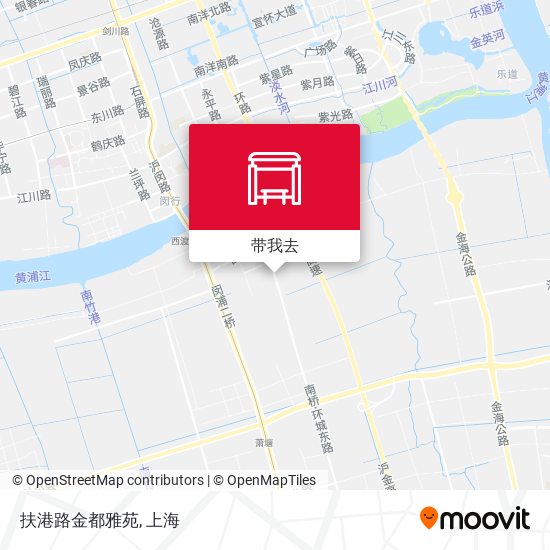 扶港路金都雅苑地图