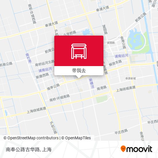 南奉公路古华路地图