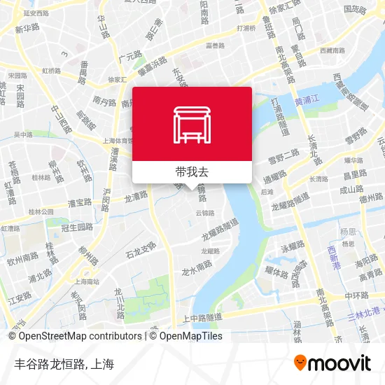 丰谷路龙恒路地图