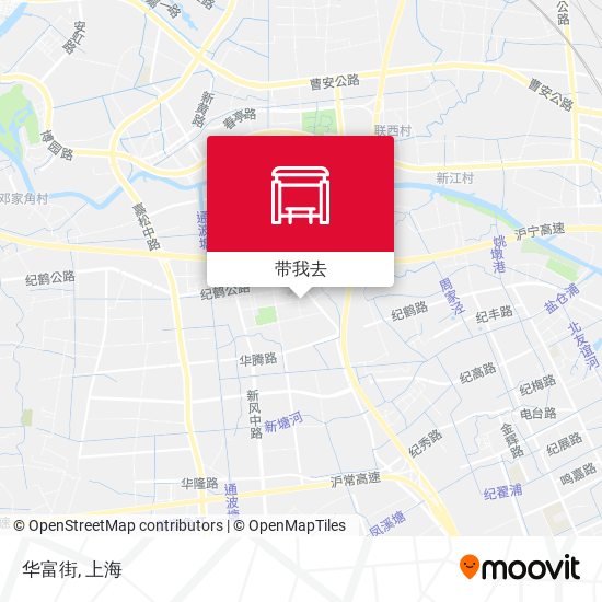 华富街地图