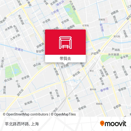 莘北路西环路地图