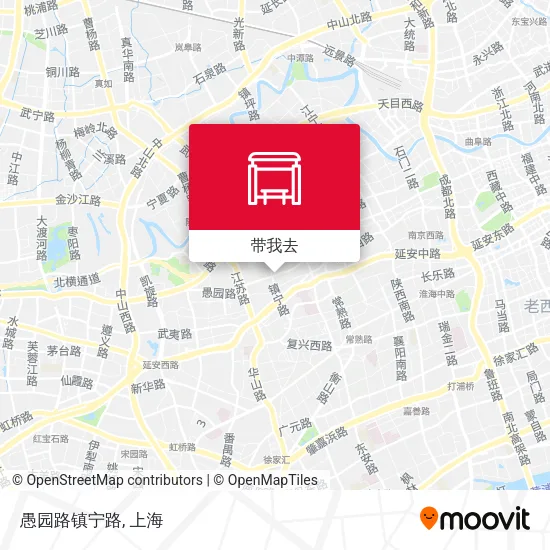 愚园路镇宁路地图