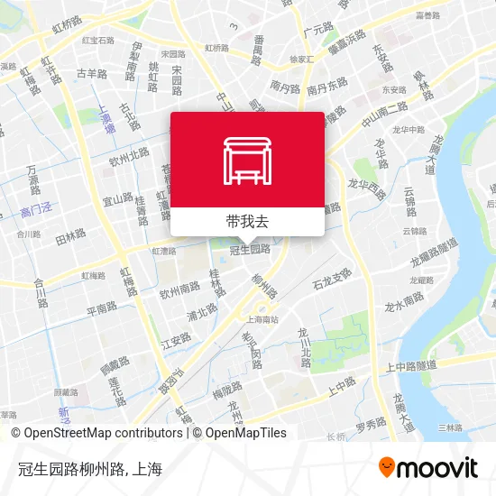 冠生园路柳州路地图