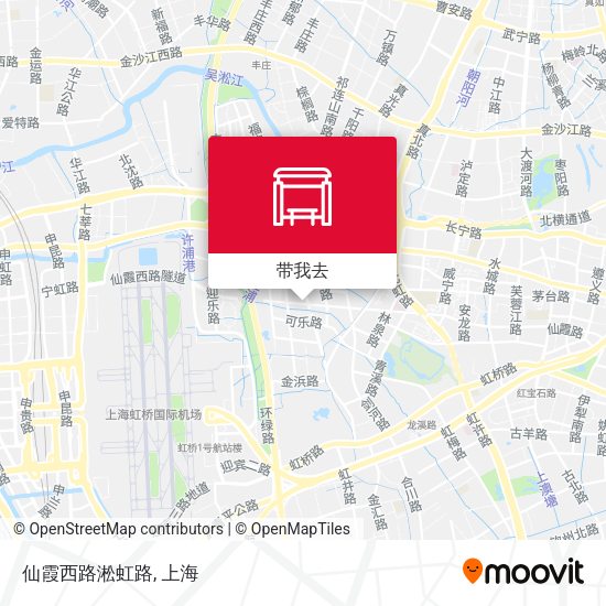 仙霞西路淞虹路地图