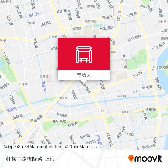 虹梅南路梅陇路地图