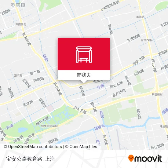 宝安公路教育路地图