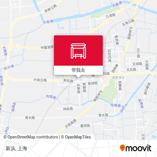 新浜地图