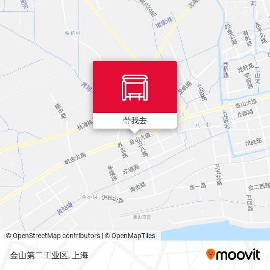 金山第二工业区地图