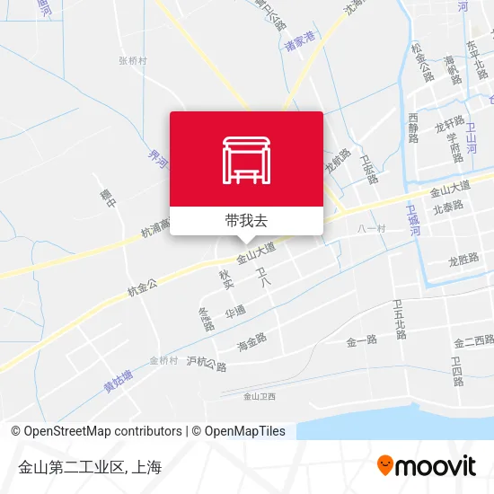金山第二工业区地图