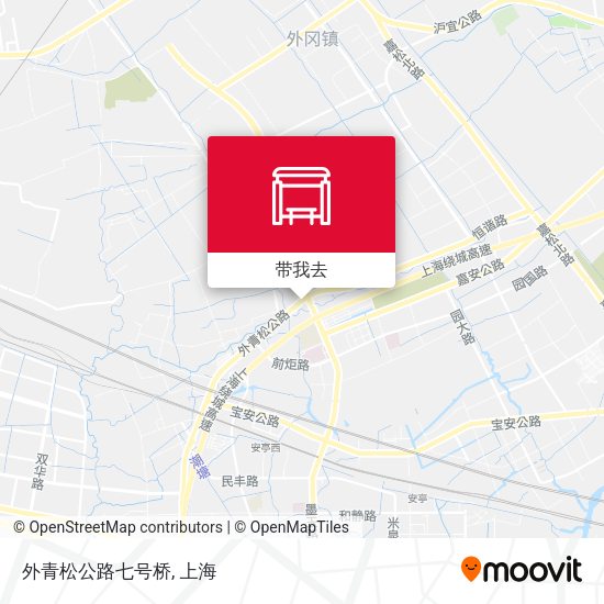 外青松公路七号桥地图