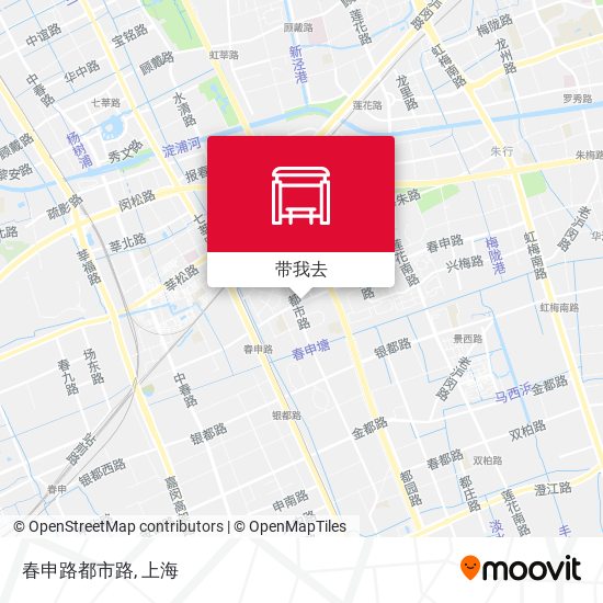 春申路都市路地图