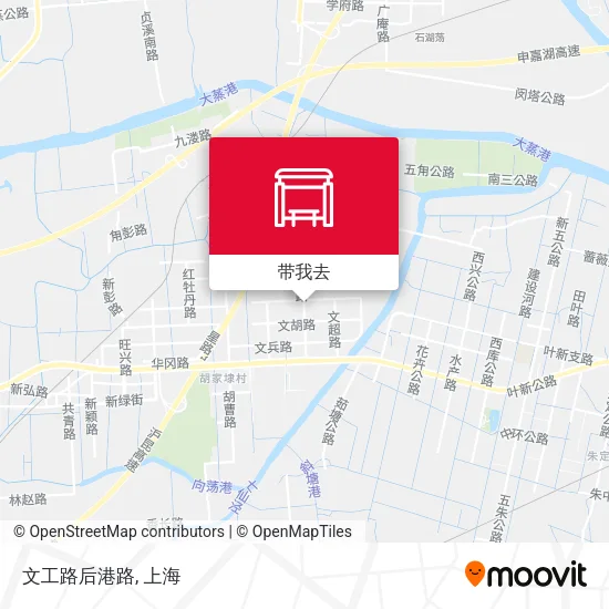 文工路后港路地图