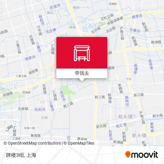 牌楼3组地图