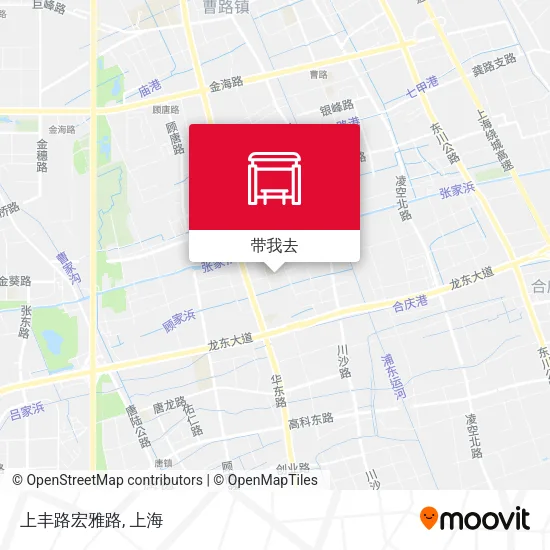 上丰路宏雅路地图