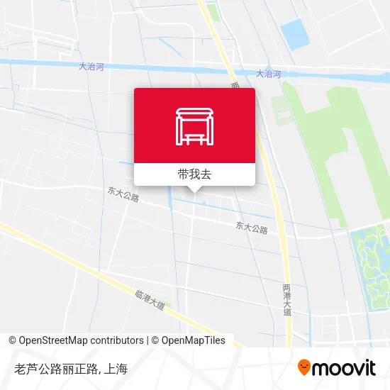 老芦公路丽正路地图