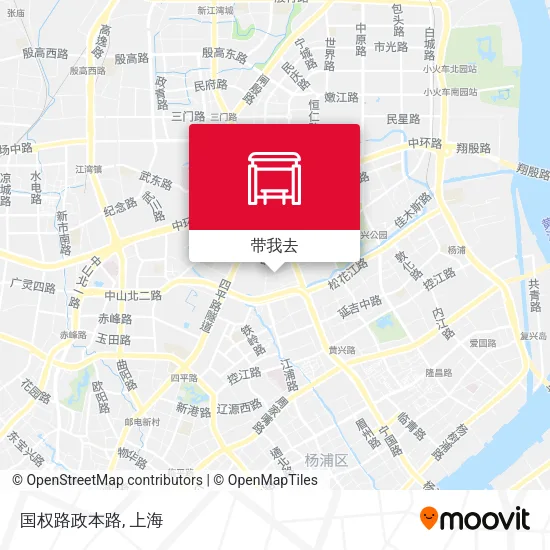 国权路政本路地图