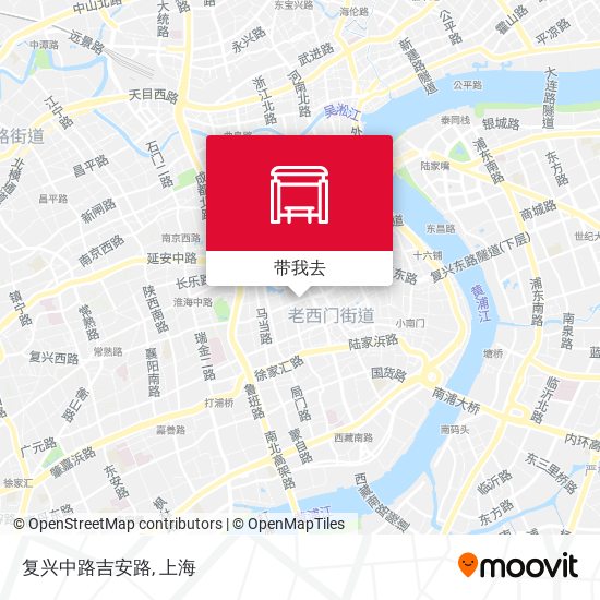 复兴中路吉安路地图