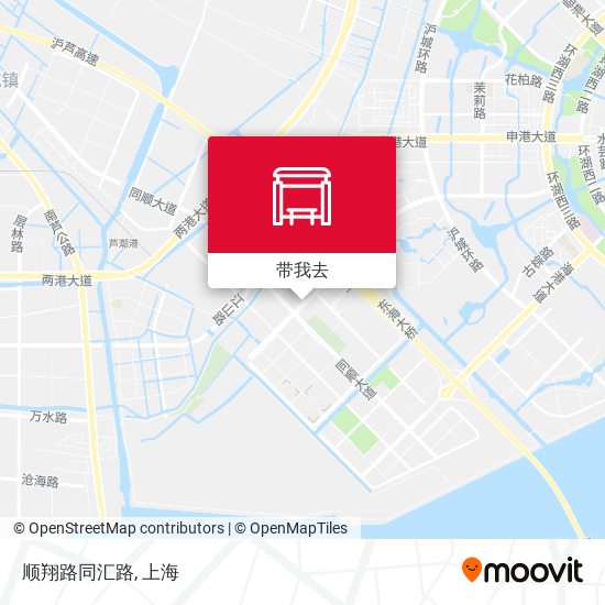 顺翔路同汇路地图