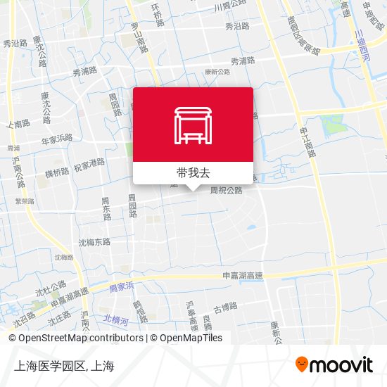上海医学园区地图