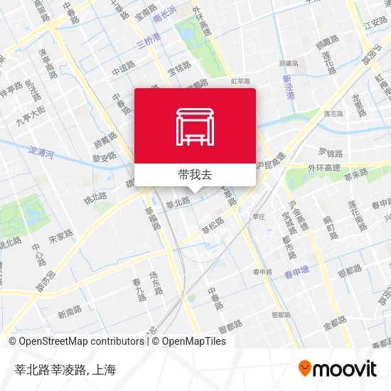 莘北路莘凌路地图
