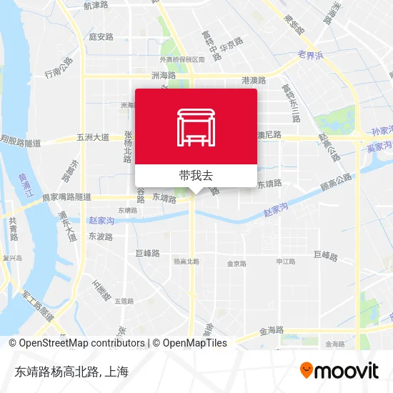 东靖路杨高北路地图