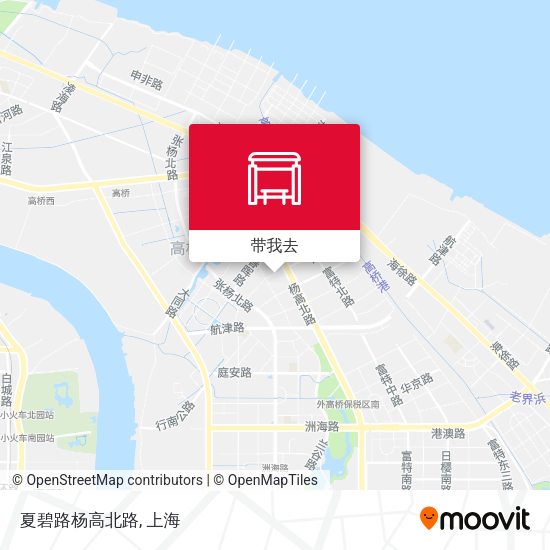 夏碧路杨高北路地图