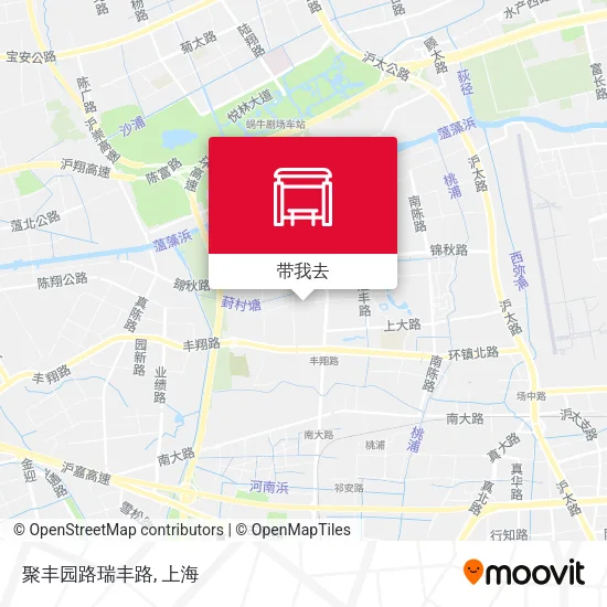 聚丰园路瑞丰路地图