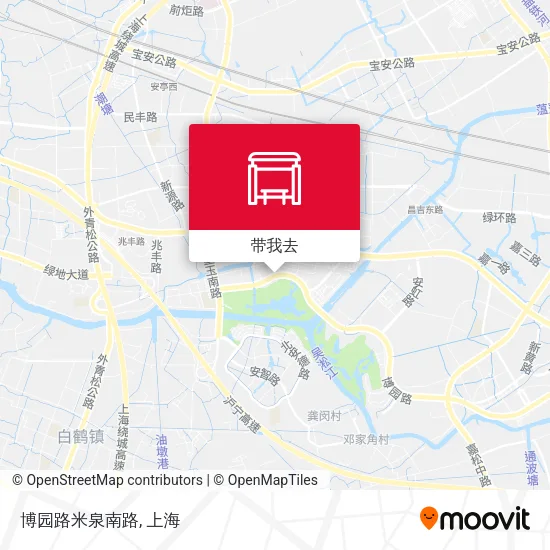 博园路米泉南路地图