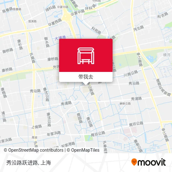 秀沿路跃进路地图