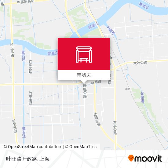 叶旺路叶政路地图
