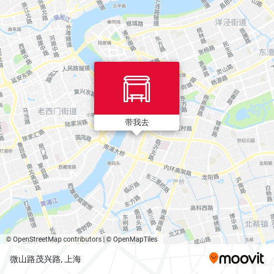 微山路茂兴路地图