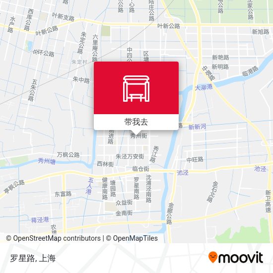 罗星路地图